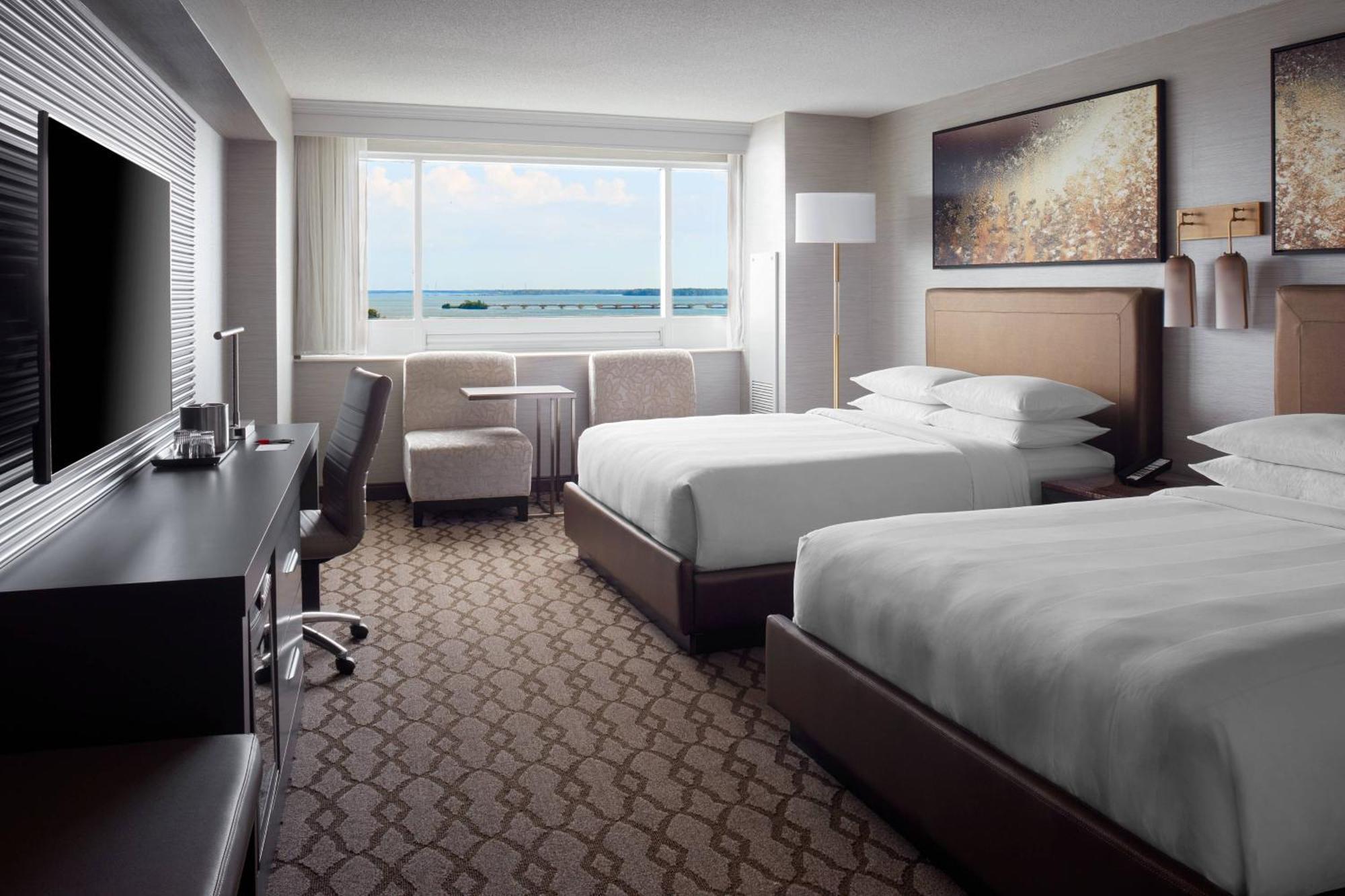 Queen Room with Two Queen Beds and River View