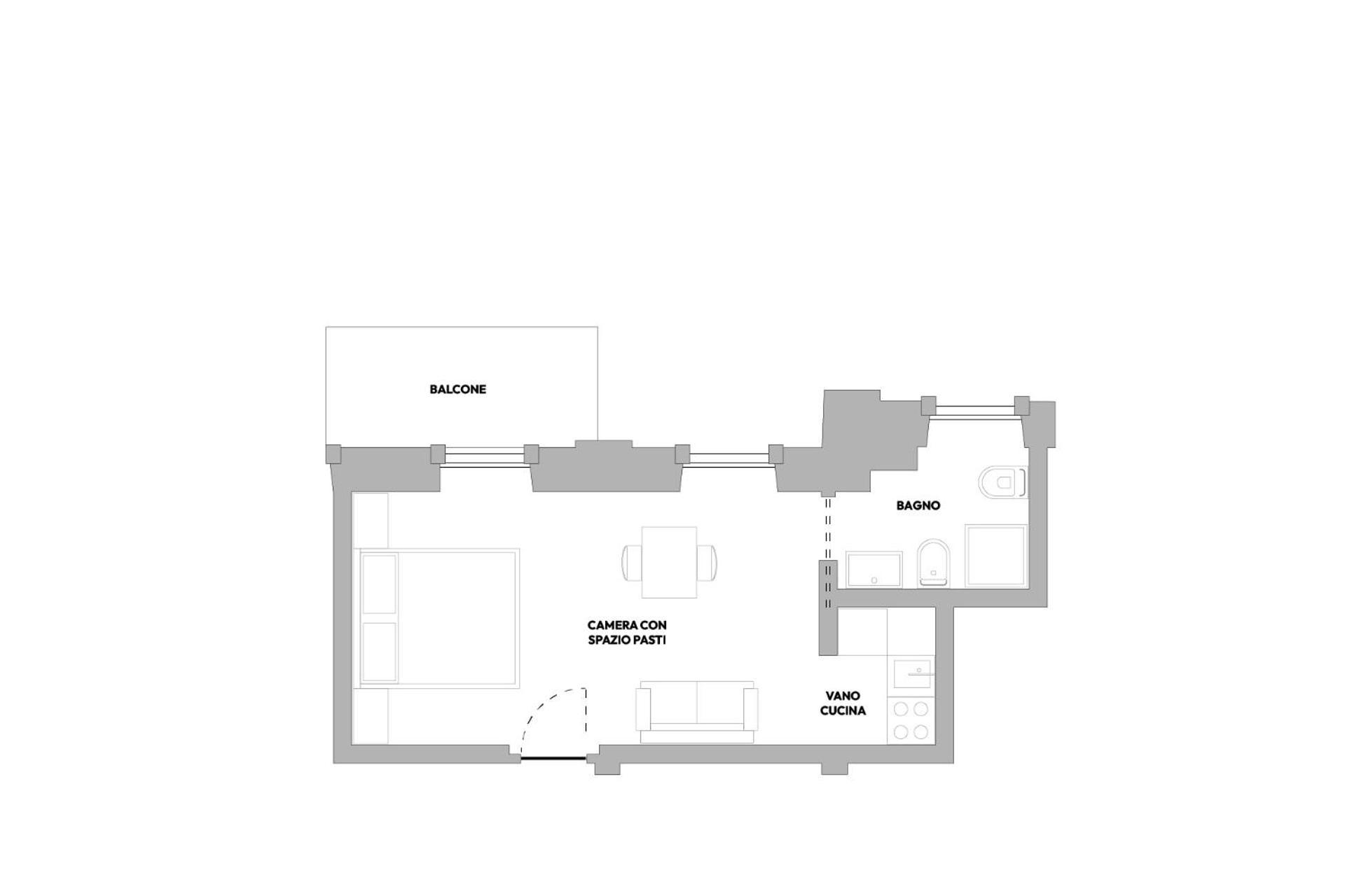 Monolocale Deluxe