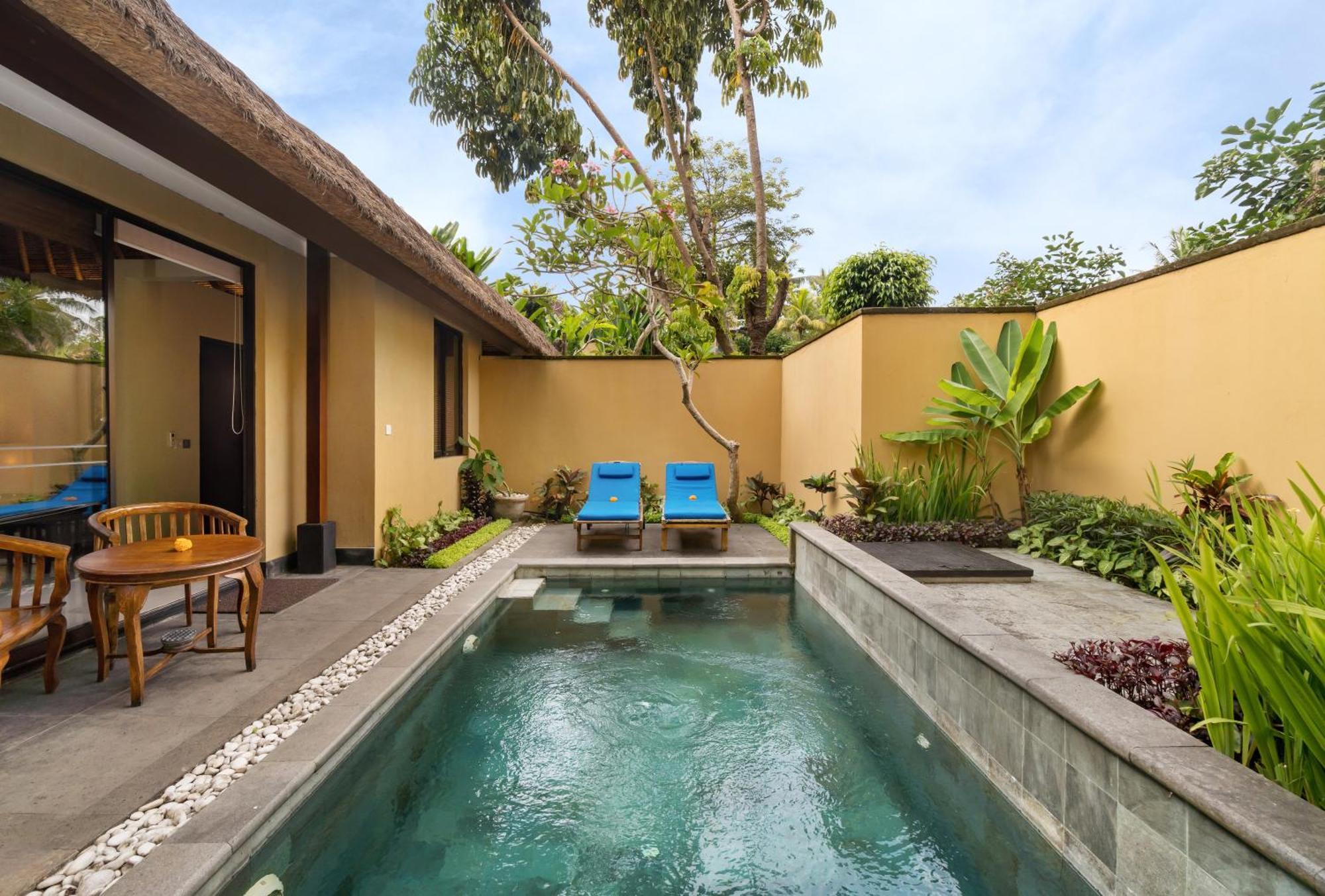 Villa de 1 dormitorio con jardín, piscina privada y beneficio gratis