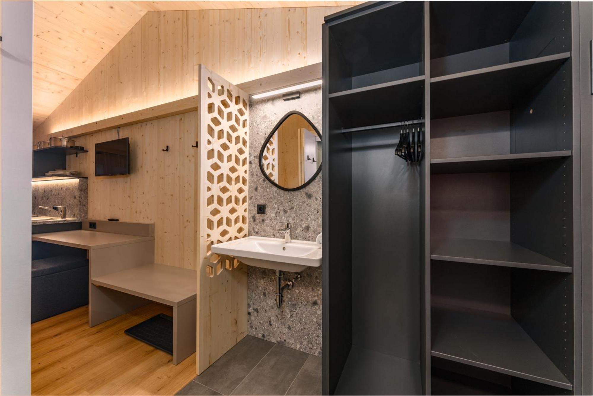 Knus Studio-appartement met Balkon