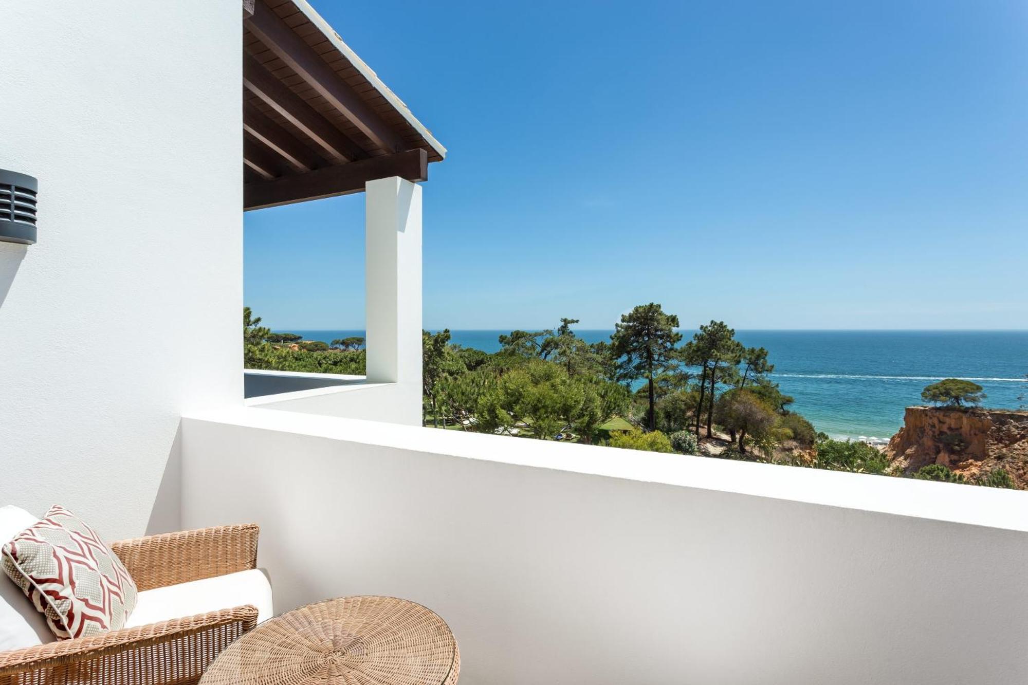 Maisonette-Suite mit Queensize-Bett, Balkon und Meerblick