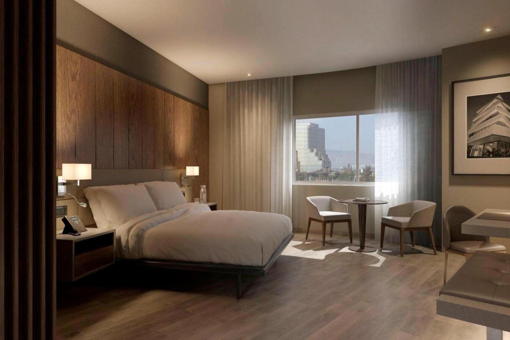 Habitación con vistas a la ciudad adaptada para personas con discapacidad - 1 cama doble
