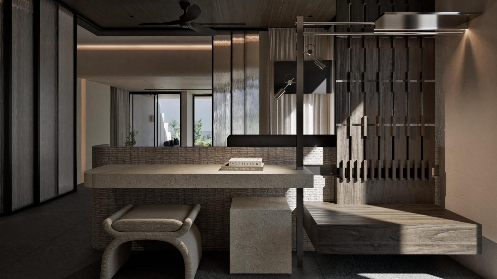 Suite Principale avec Bain à Remous Extérieur - Vue sur Mer - Bâtiment Annexe