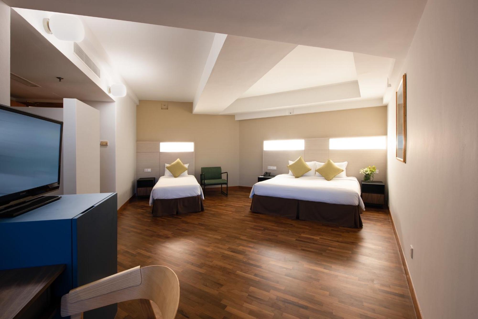 Familienzimmer mit Kingsize-Bett