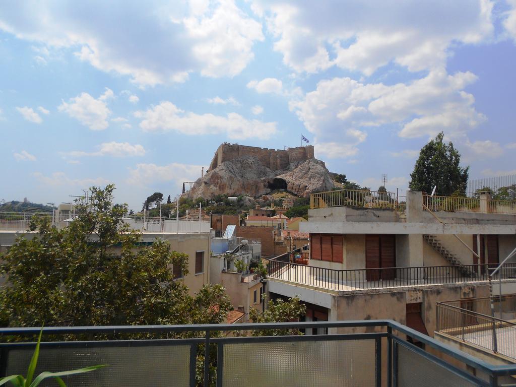 Chambre Double ou Lits Jumeaux - Vue sur Acropole
