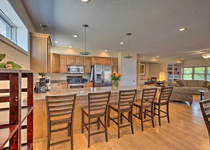 Downtown Yankton Apartment W/ Patio & River View!