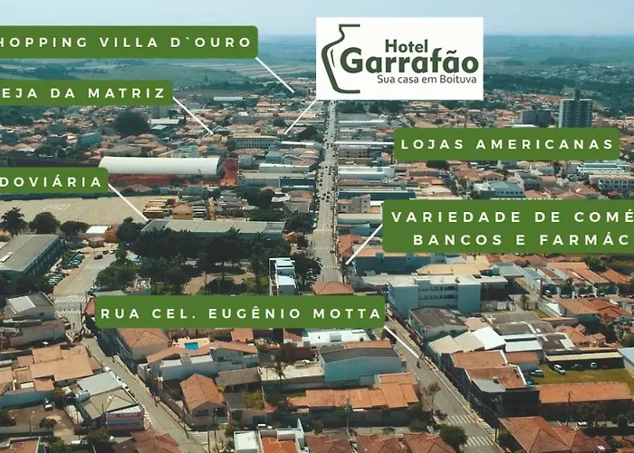 Hotel Garrafão - Rua Principal de Boituva