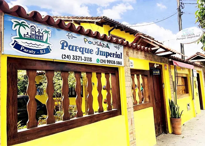 Pousada Parque Imperial no centro de Paraty
