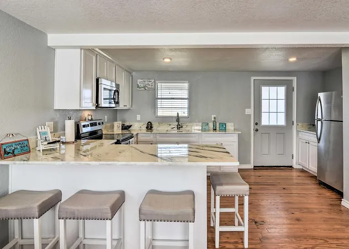 4 Blocks To Ocean: Water-View Surfside Beach Home!