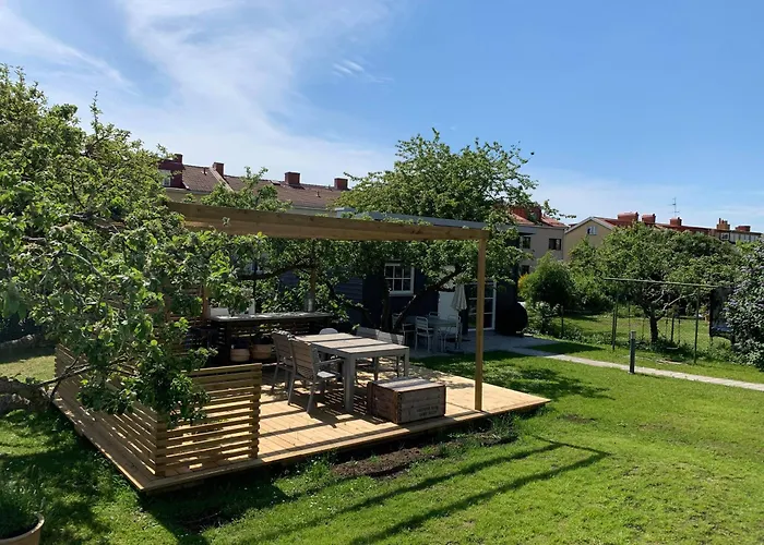 Toppmodernt Litet Hus Naera Kalmar Slott Och Havet