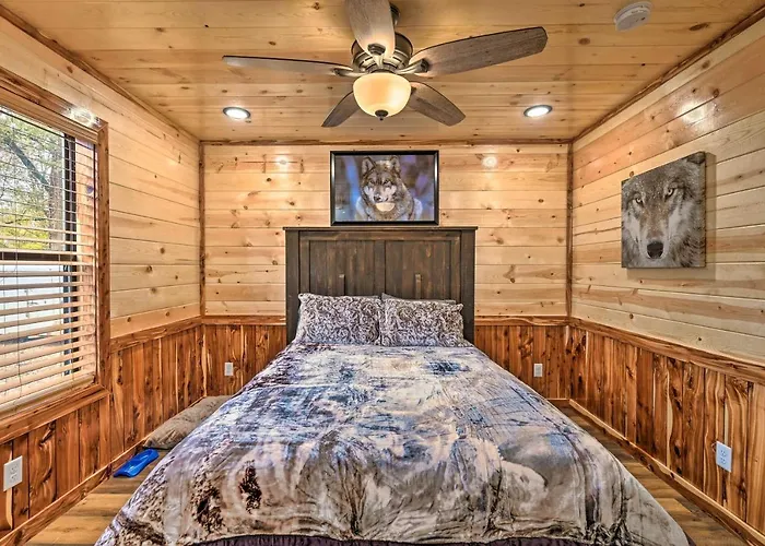 Cozy Broken Bow Cabin, Walk To The Lukfata Creek!