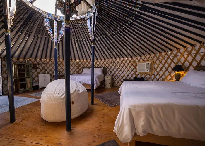 Family Style Star Gazing Yurt