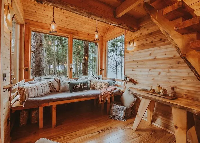 Treehouse On The Water -Eagles Nest-20 Ft High