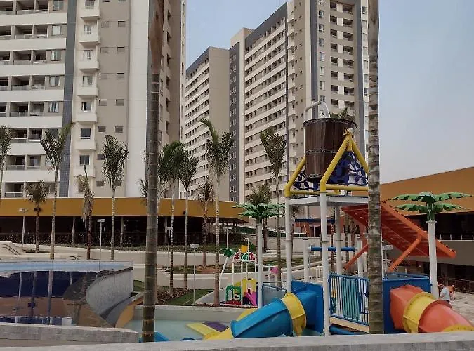 apartamento enjoy solar das águas Olímpia para 5 pessoas