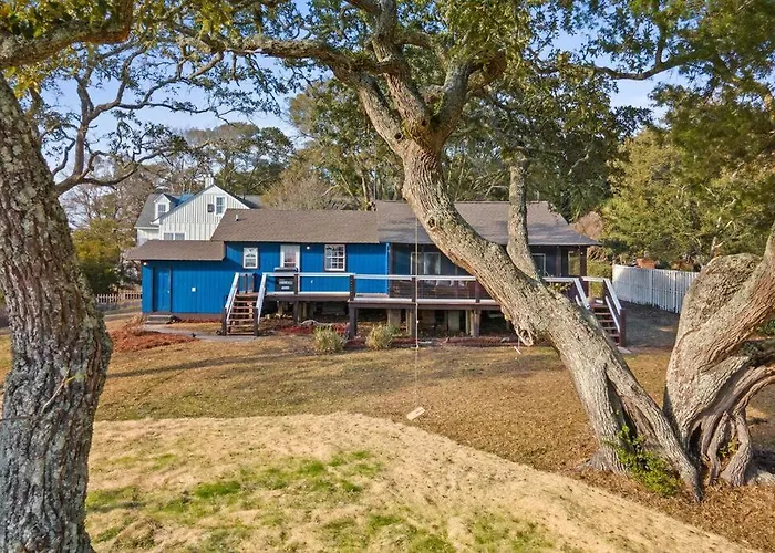 Dolphin Cove - Whole Waterfront House With Dock