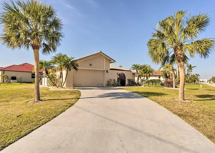 Punta Gorda Canal Home W/ Private Pool!