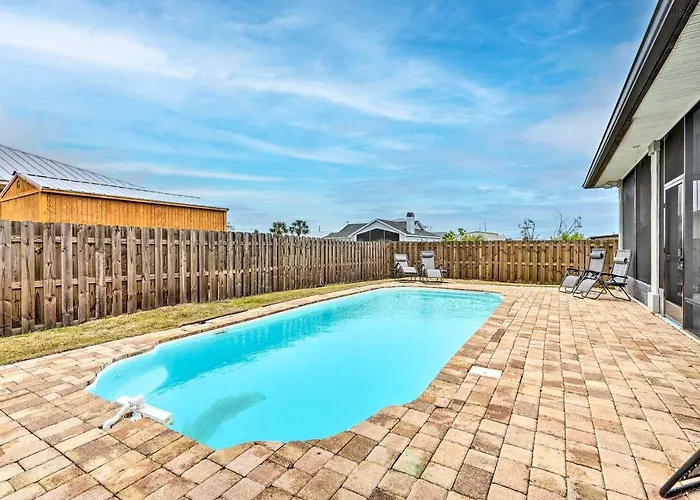 Mexico Beach Retreat W/ Grill & Private Pool!