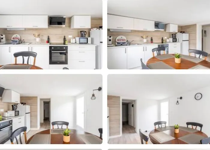 Appartement 200 m plage avec terrasse et jardin