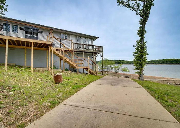 Serene Lakefront Mountain Home Getaway W/ Atrium!