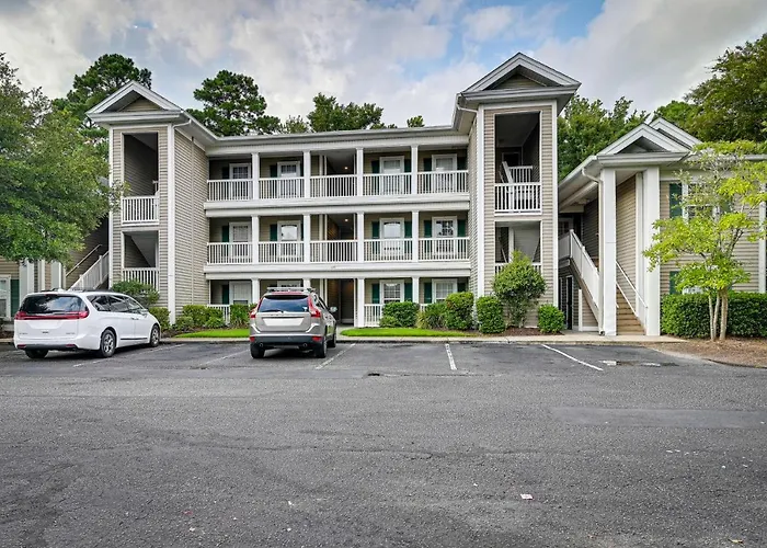 High‑End Pawleys Island Condo W/ Porch & Pools!