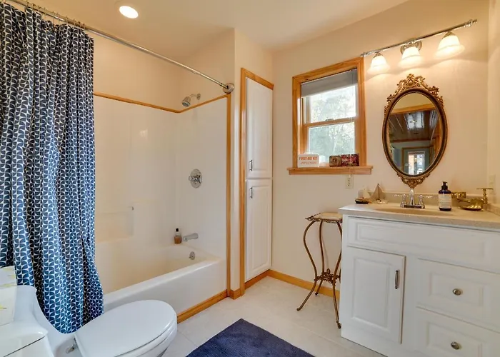 Riverfront Cheboygan Cabin W/ Kayaks & Dock!