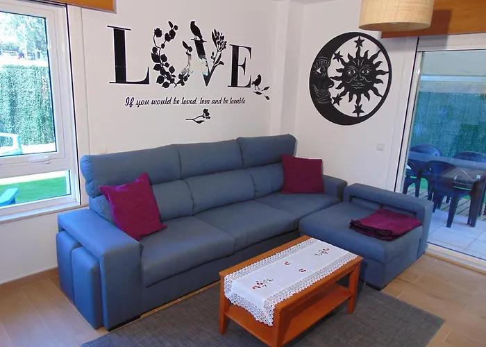apartamento con jardin