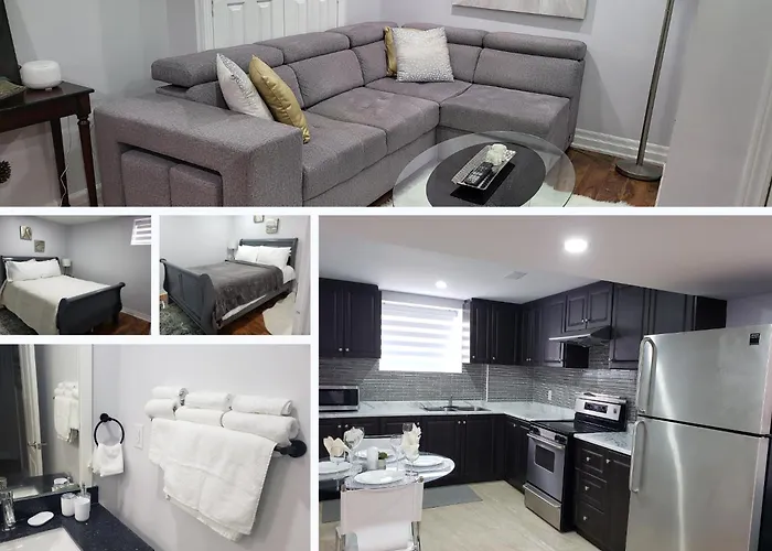 Luxurious Apt 2Brs-1Ba Spacious Modern, With Free Parking