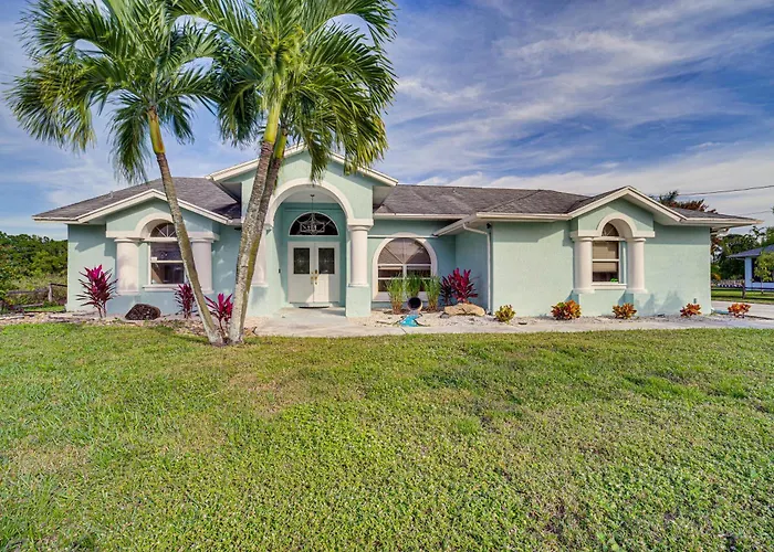 Port St Lucie Canal-Front Home W/ Heated Pool!