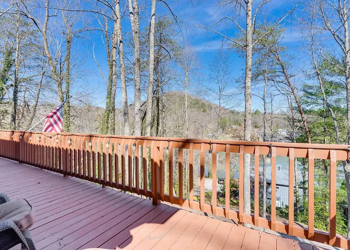 Pet-Friendly Hiawassee Cabin W/ Lake Views & Sauna