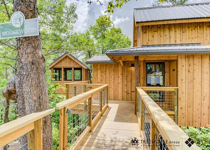 The Moosewood In Treehouse Grove At Norton Creek