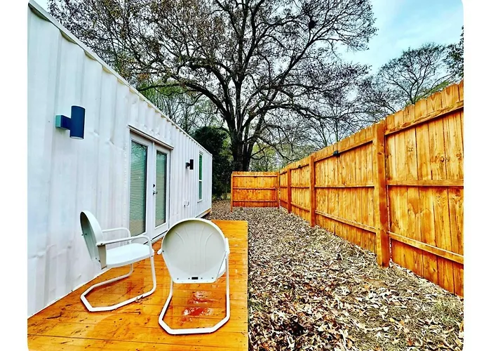 Nomehaus Shipping Container Studio Residential Neighborhood Athens