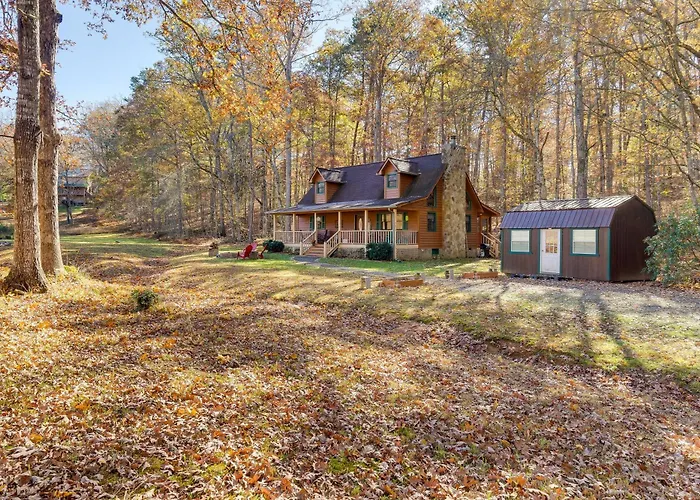 Smoky Mountain Cabin W/ Fire Pit: Hike & Fish!