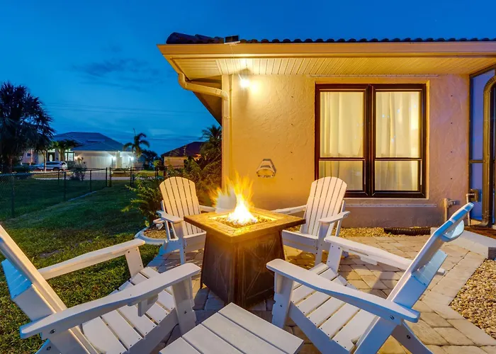 Punta Gorda Canal Home W/ Private Pool!