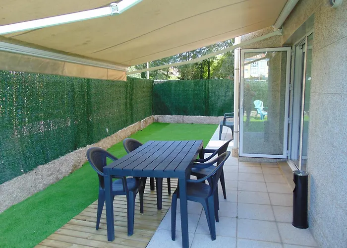 apartamento con jardin