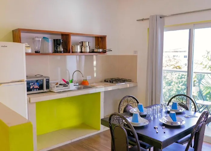 Hotel Rega Suites Guayabitos - Family & Kitchen