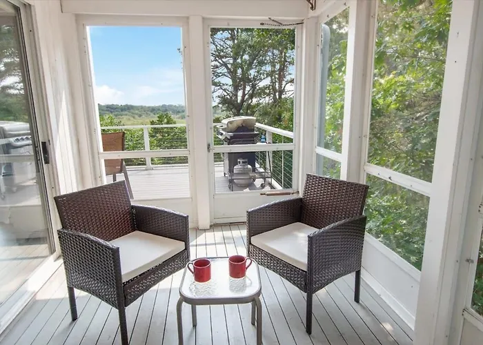 Marsh Front Home W Sweeping Views