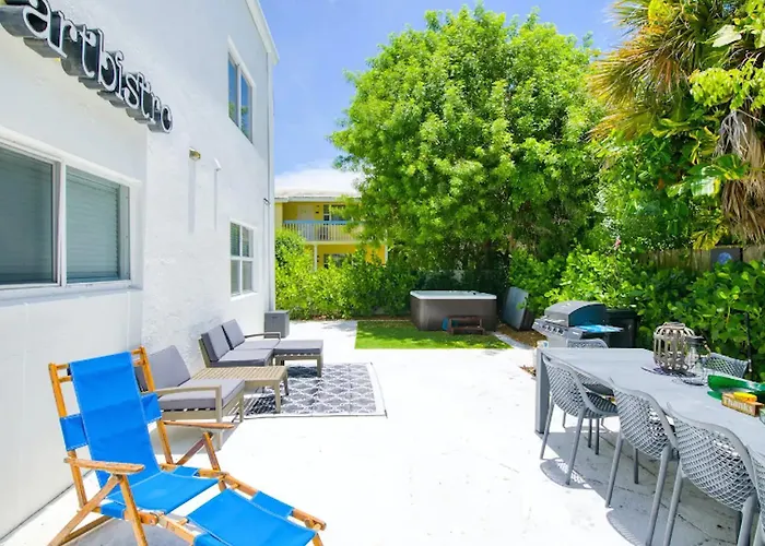 Dog Friendly Beach Condo With Hot Tub And Firepit