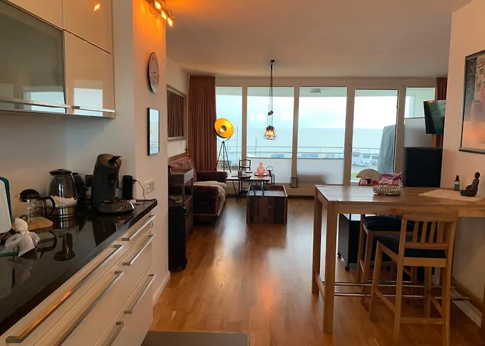 Romantik am Meer - Studio mit Loggia - Direktzugang zum Meer