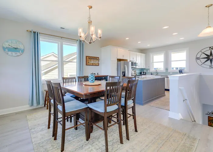 North Topsail Getaway W/ Panoramic Sound Views!