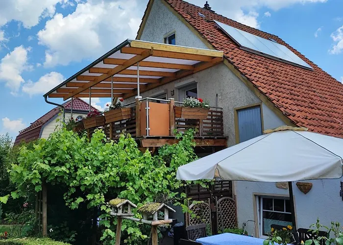 farbenfrohe Ferienwohnung