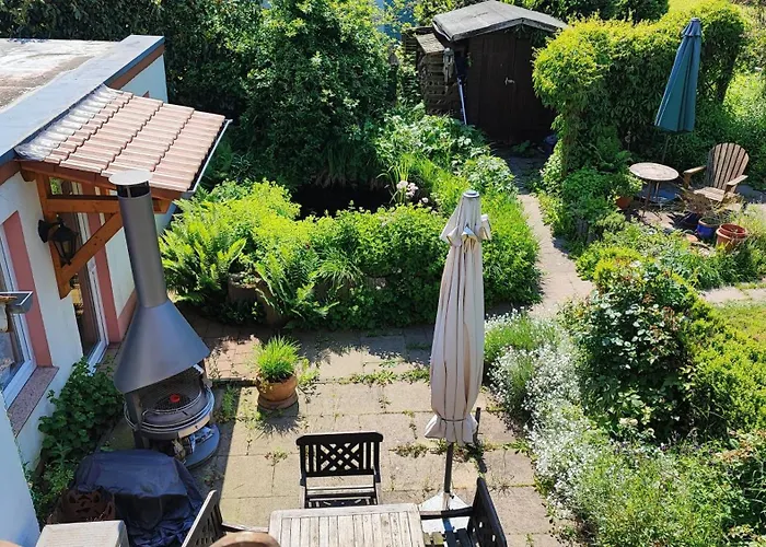 farbenfrohe Ferienwohnung