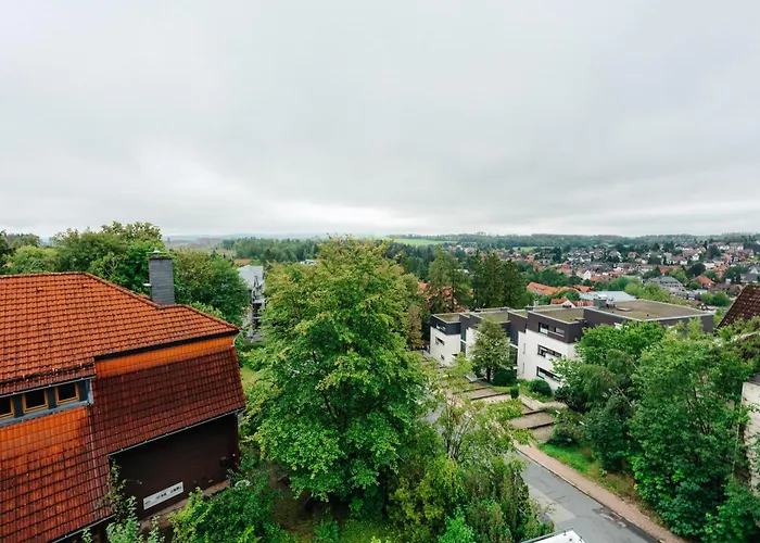 Haus Sonneck - Apartmenthaus - Sonnenterrasse Mit Grill - 1-8 Personen - Ruhige Lage Mit Blick Ueber Braunlage