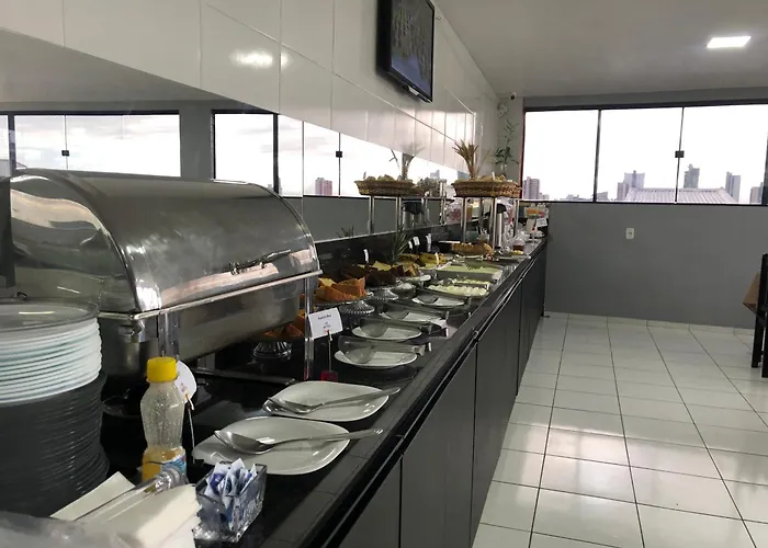 Hotel Pousada Acauã Acesso através de escadas Campina Grande