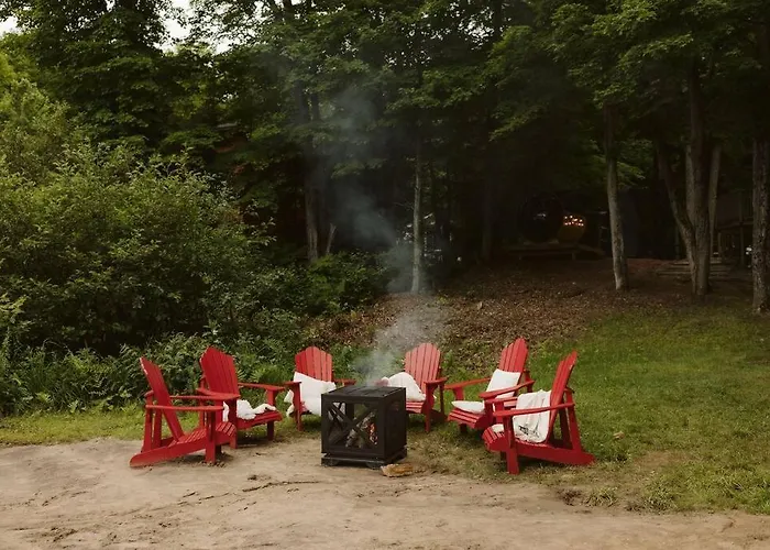 The Fox Lakefront Cottage With Privatebeach And Sauna