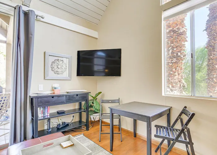 Balcony & Views: Pet-Friendly Indian Wells Unit
