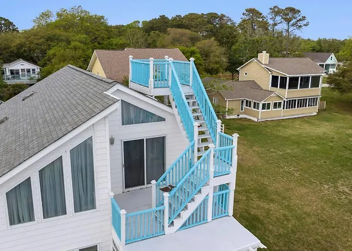 Waterway Escape Full House, Pier And Dock In Ocean Isle Beach, Nc