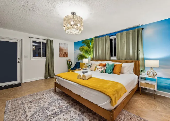 Surfari Pompano! Heated Pool Home 9 Mins To Beach