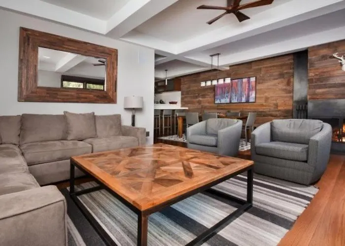 Luxury 3 Bedroom Downtown Aspen Vacation Rental With Amenities Including Heated Pool, Hot Tubs, Game Room And Spa