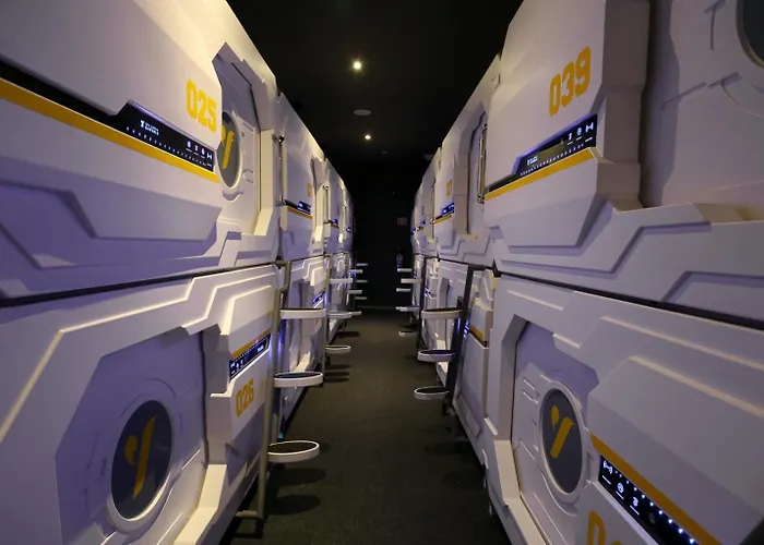 The Yellow Capsule Cancun Close To Airport