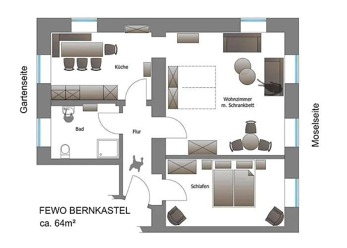 Ferienwohnungen am Stadtpalais - Bernkastel